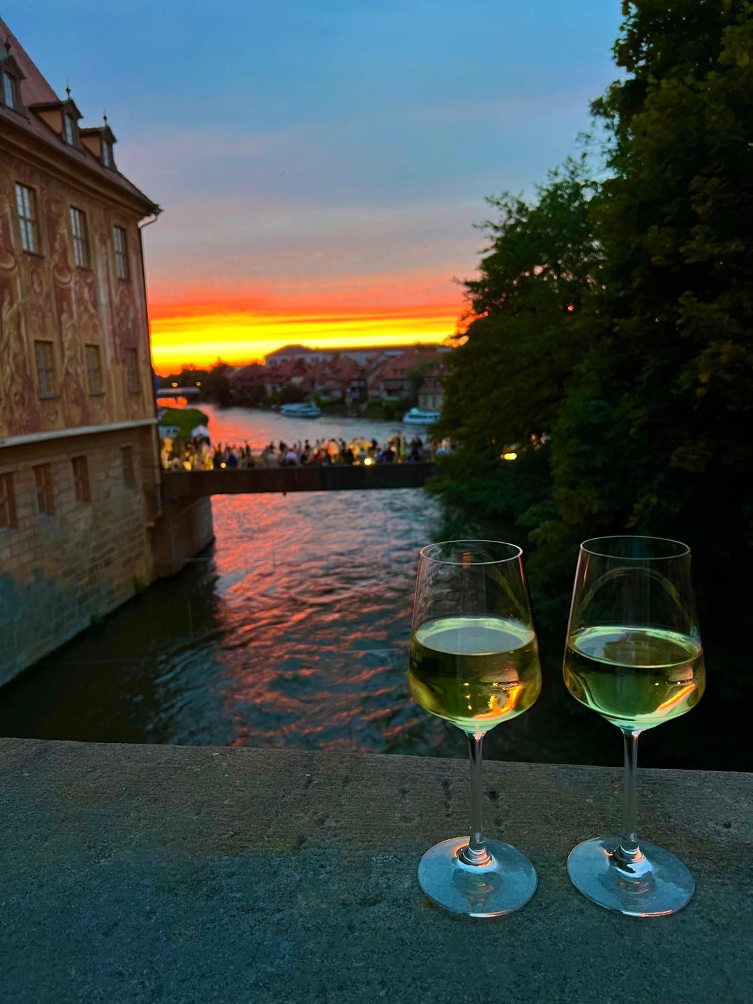 Terrace Apartment Bamberg Buitenkant foto