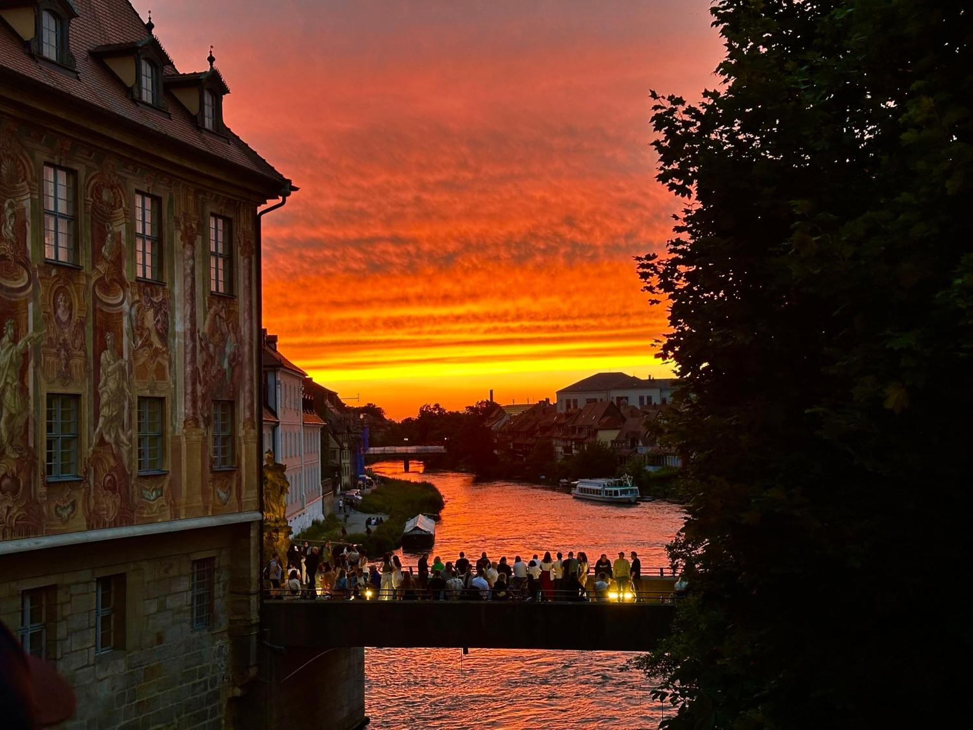 Terrace Apartment Bamberg Buitenkant foto